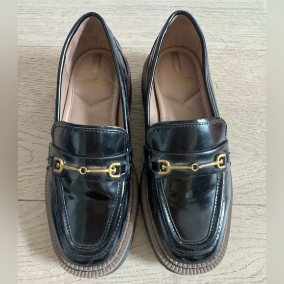 Girls Sam Edelman Girls Laurs Lug Sole Loafer size 1 - Picture 1 of 9
